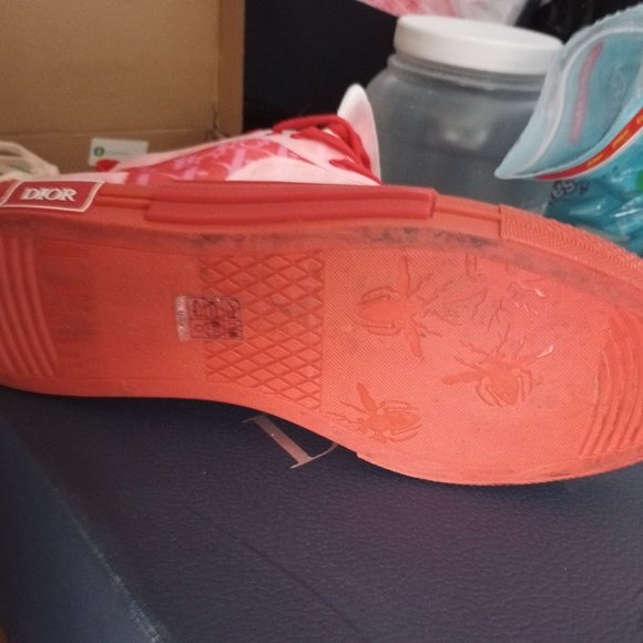 Christian Dior b23 red men's size 12 - Picture 7 of 10